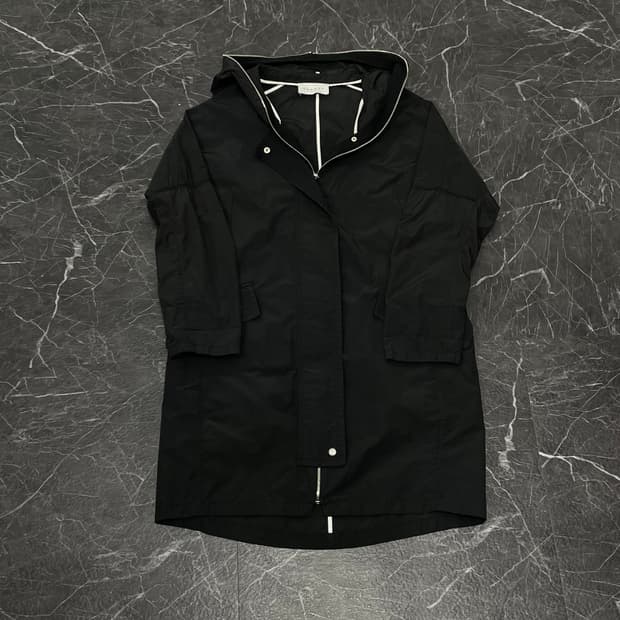 F 15s/s 산드로 나일론 후드코트