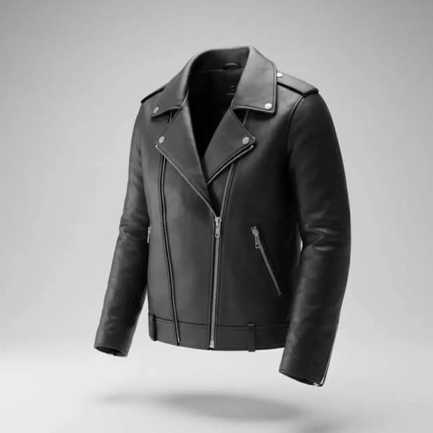 룩캐스트 천연 램스킨 양가죽 라이더자켓 가죽자켓 56 s