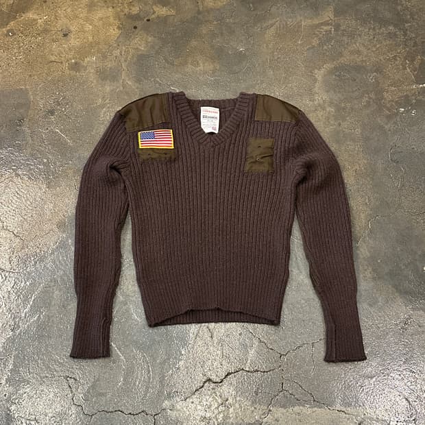 90s Commando 코만도 잉글랜드 울 니트 L