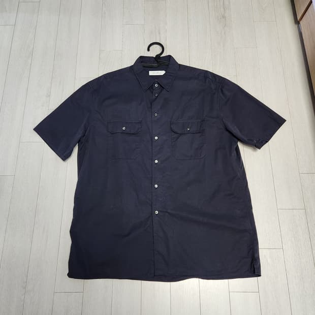 유니온블루 TWO POCKET SUNDAY SHIRT [NAVY] XL