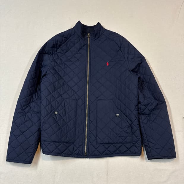 M) 폴로 랄프로렌 클래식 다이아몬드 네이비 퀼팅 자켓