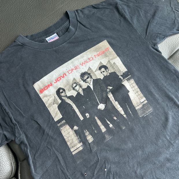 00s USA Bon Jovi ๋นํฐ์ง ํฌ์ด ํฐ์
์ธ