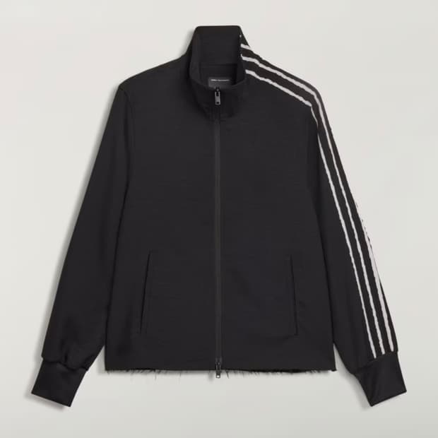 Y-3 SPORT UNIFORM RAW CUT 3 STRIPES 트랙 탑