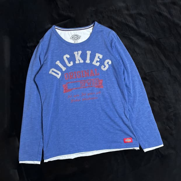 일본빈티지 dickies 긴팔티