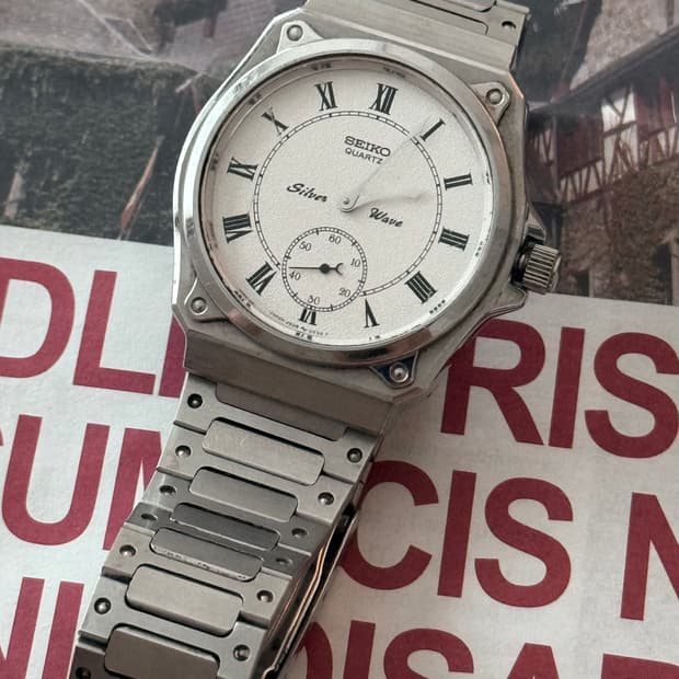 Seiko 세이코 Silverwave 쿼츠 스모세크