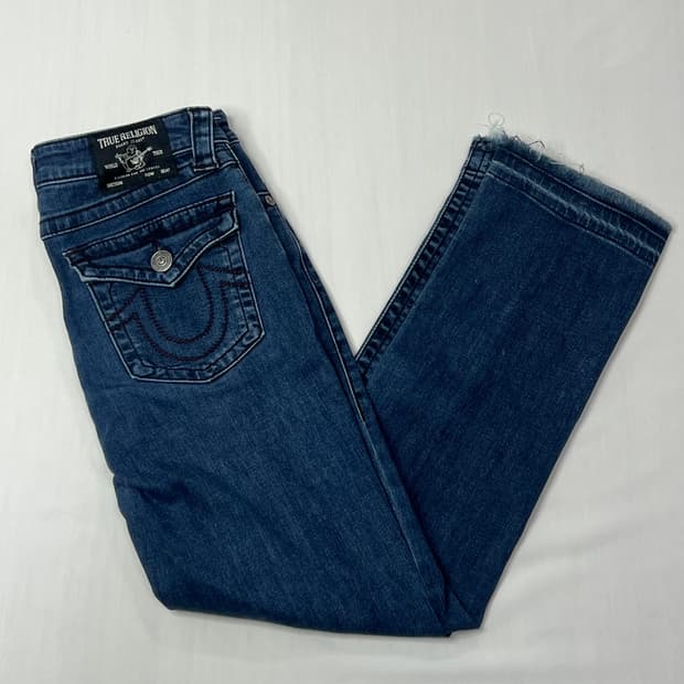 트루릴리젼 데님 청바지 부츠컷