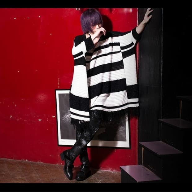 18ss Civarize “Ciel” Fringe Poncho Knit