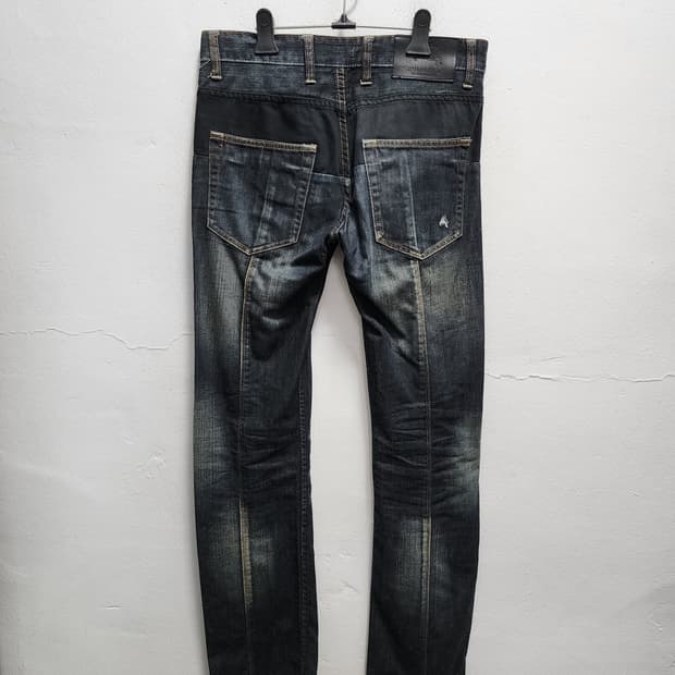 버버리 블랙라벨 청바지