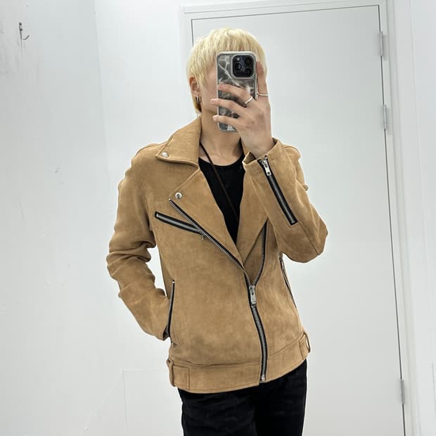 Semantic Design suede rider jacket