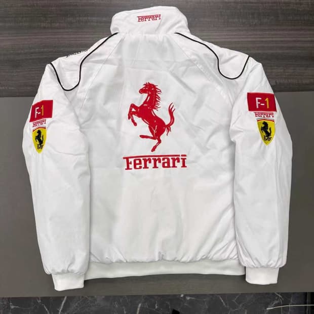 페라리 F1 레이싱 자켓 (화이트)