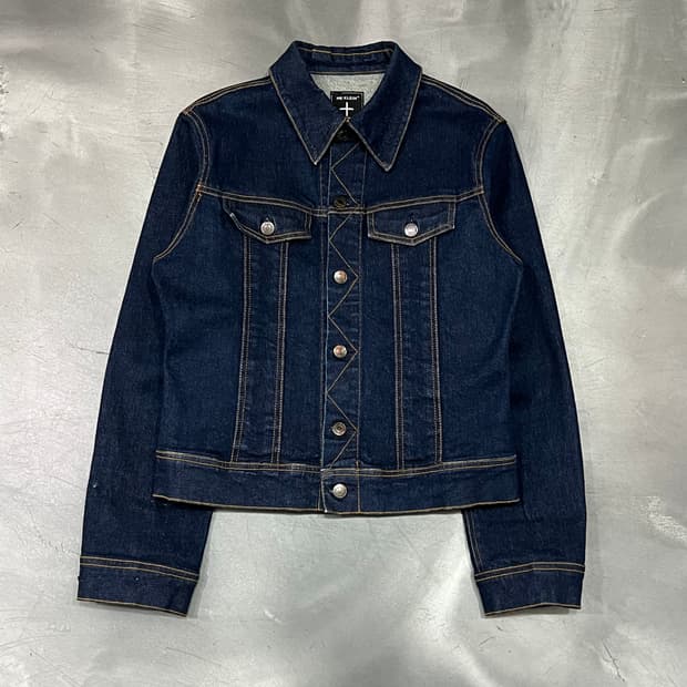  MK KLEIN 데님 트러커 자켓 y16698