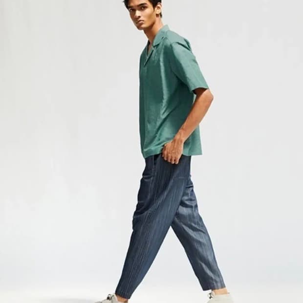 [2] IM MEN PLEATS DENIM (Indio Blue)