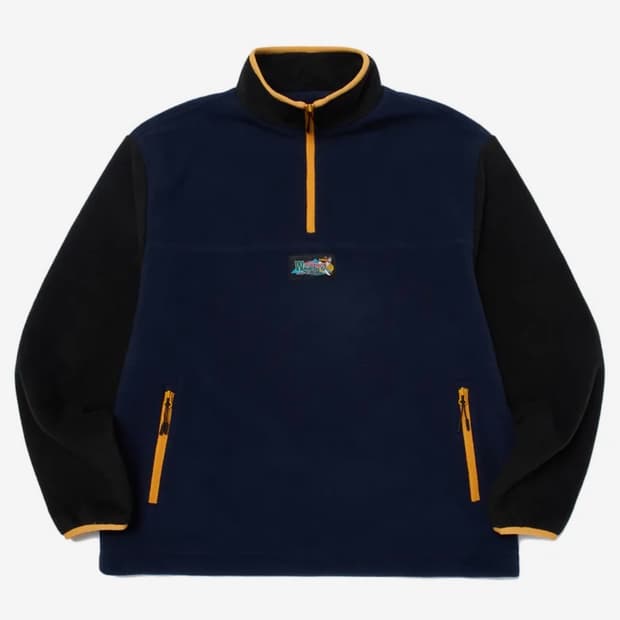 위캔더스 KELLOGGS FLEECE HALF ZIP (NAVY)
