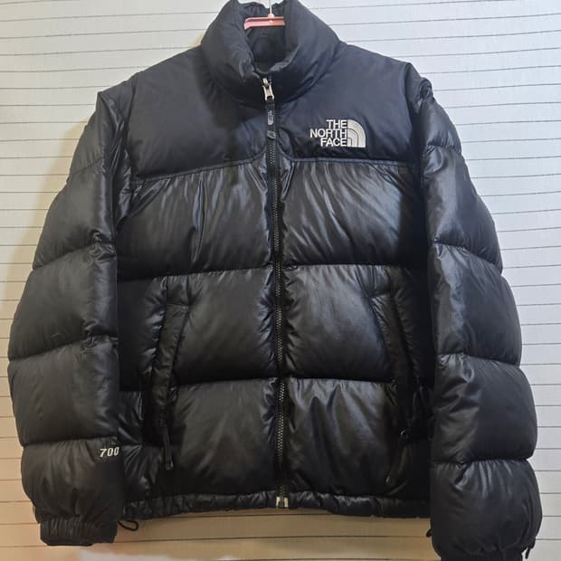 노스페이스 눕시 700 패딩 블랙 XS