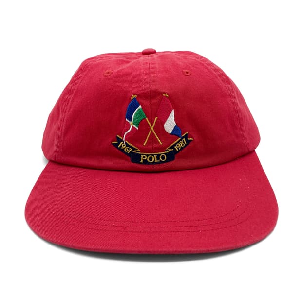폴로 랄프 로렌 크레스트 트윌 롱 빌 캡