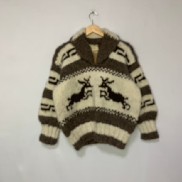 코위찬 코위챤 노르딕 패턴 니트 스웨터 후드티 빈티지 남녀공용