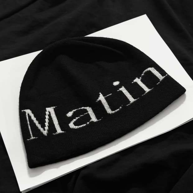 마뗑킴 비니 블랙