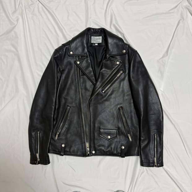 [L] 에이징씨씨 카우하이드 라이더자켓