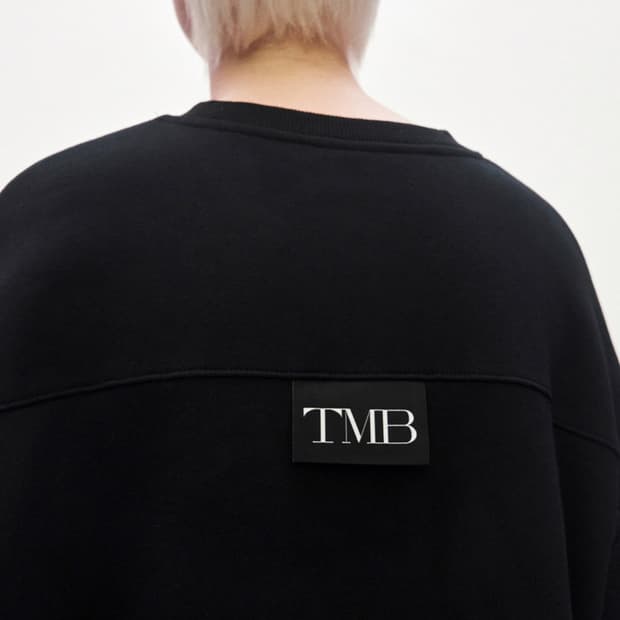 트리밍버드 Shirt Layered - Sweat Shirt [ Blac