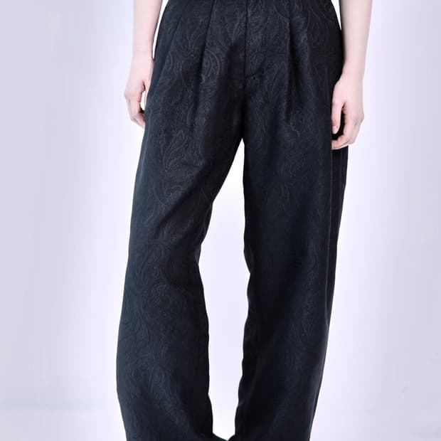 EYC Paisley Jacqaurd Pants
