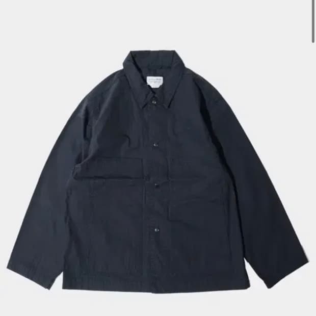 End and means 커버 올 자켓 네이비