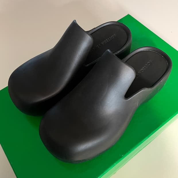 보테가 베네타 클로그 블랙 36 (235)