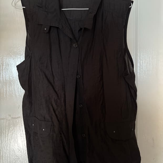 빈티지 레이어드 조끼