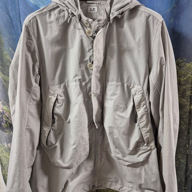 24 CP 컴퍼니 고글 자켓 드리즐(그레이) 나일론 자켓 XL(105)