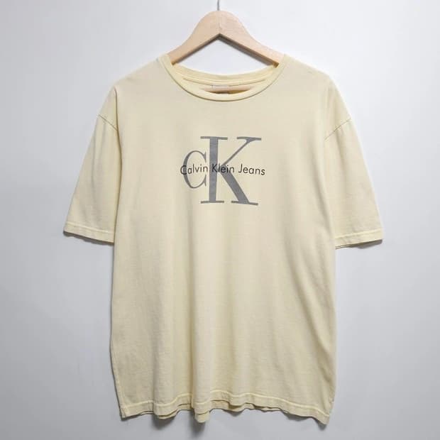 105 CALVINKLEIN 캘빈클라인 반팔 티셔츠 1990년대 오리지널