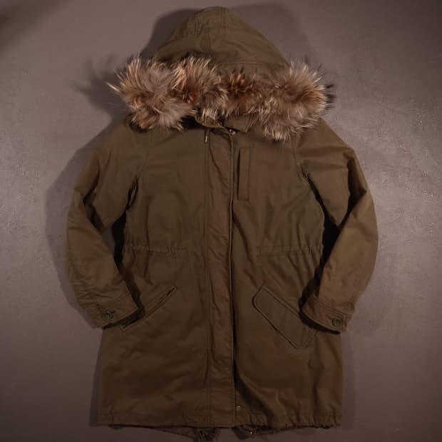MILITARY FUR HOODIE M-65