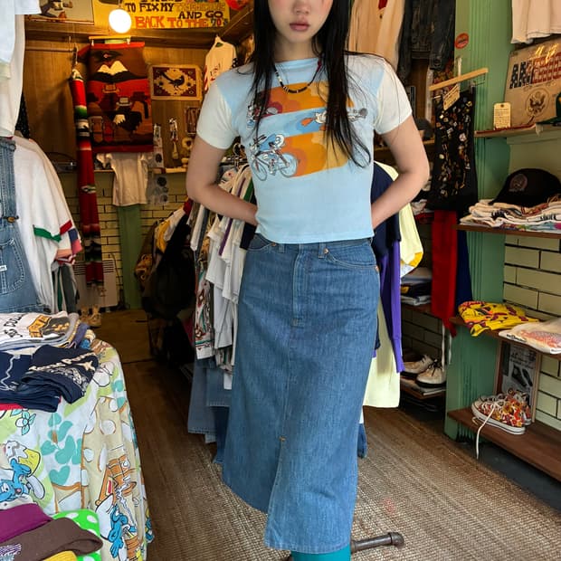 80~90‘s Vintage Levi’s Orange Tab Skirt