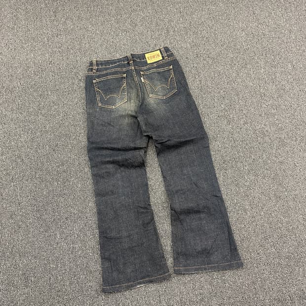 32) 에드윈 부츠컷 y2k 데님팬츠