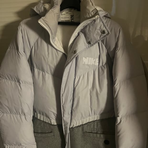 나이키 x 사카이 nrg 패딩