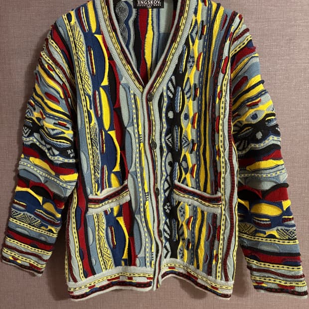 ENGSKOV 케이블 가디건 100사이즈