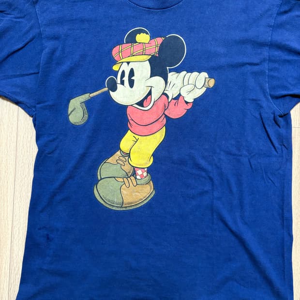 [xl] 80-90s og vintage mickey mouse tee