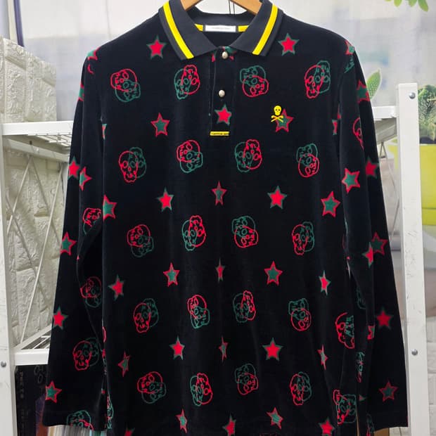 마크앤로나 남성 골프티셔츠 100 카라 골프긴팔티 MM56