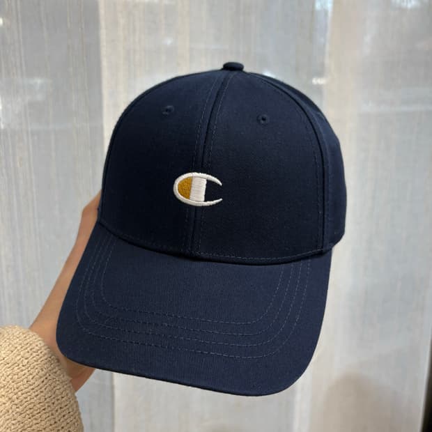 챔피온 자수로고 볼캡 모자