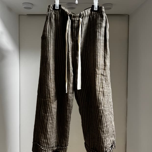 Aleksandr Manamis stripe pants 