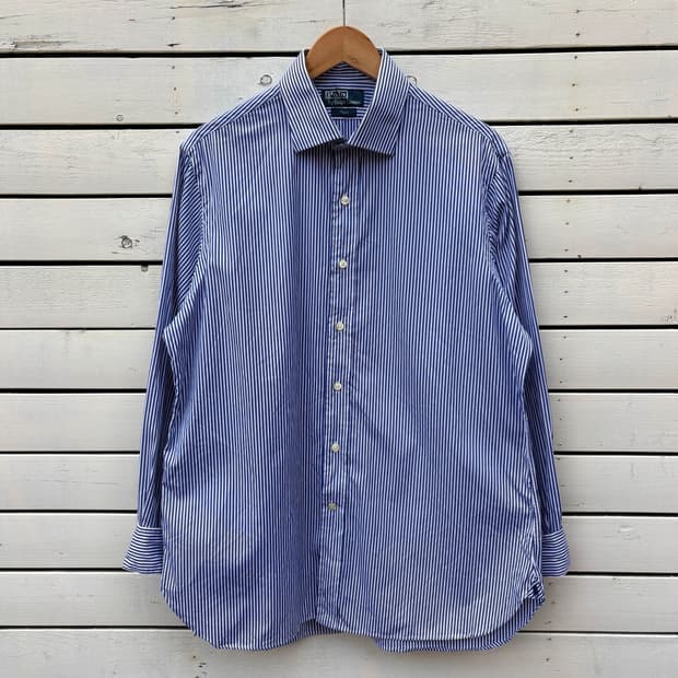 Polo 폴로 스트라이프 커프스 셔츠