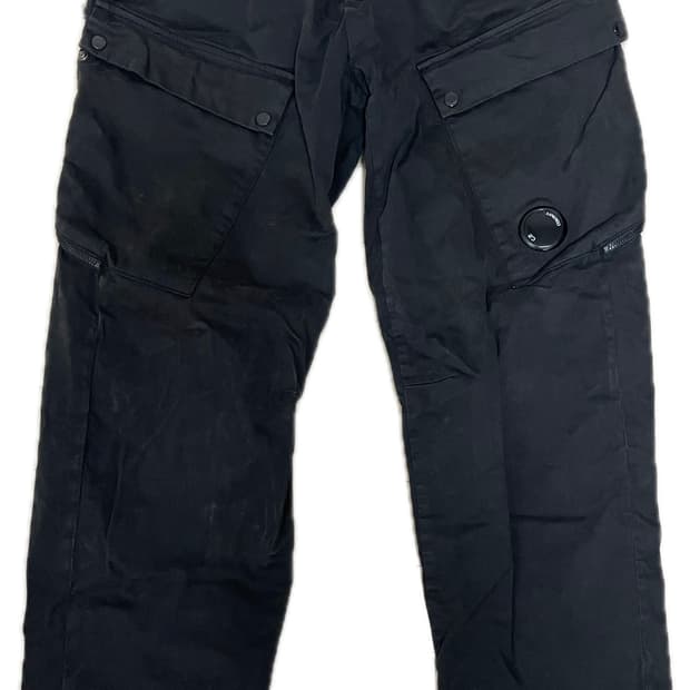CP컴퍼니 블랙 카고 바지 48