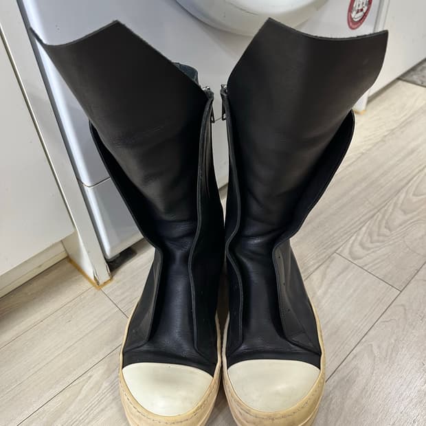 릭오웬스 메가텅 레더 라몬즈