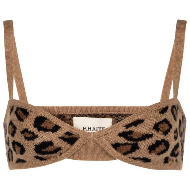 50만원대 Khaite 케이트 캐시미어 브라 탑