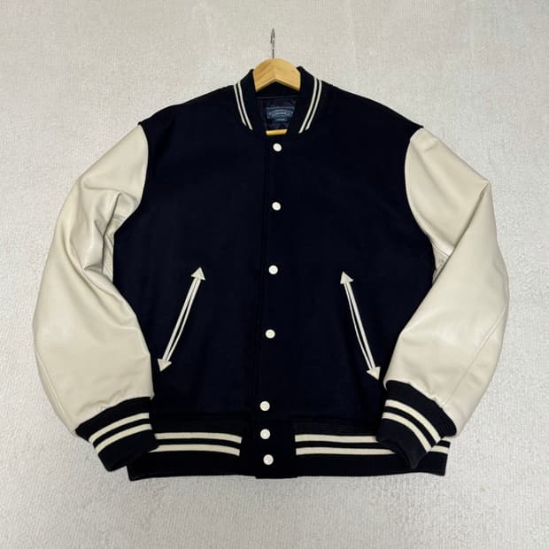 아웃스탠딩 스타디움 바시티 자켓