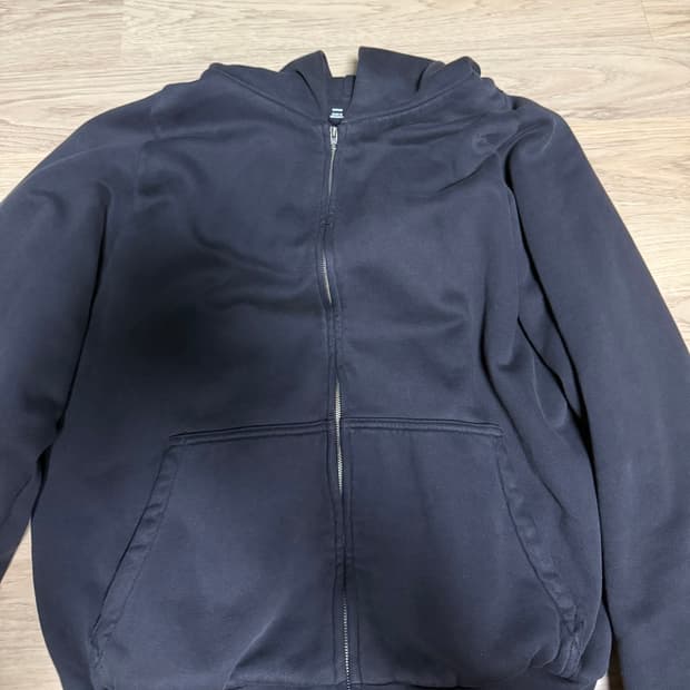 이지 갭 후드집업 블랙 M