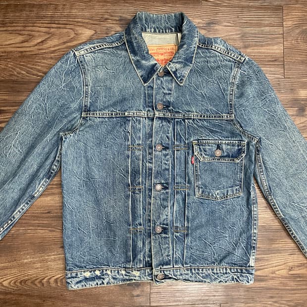 리바이스 1세대 트러커 데님 자켓