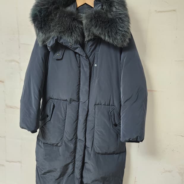 세컨플로어 폭스 퍼 패딩 코트