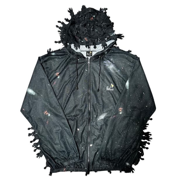 고슬로우카라반 유니버스 매쉬 컷아웃 점퍼