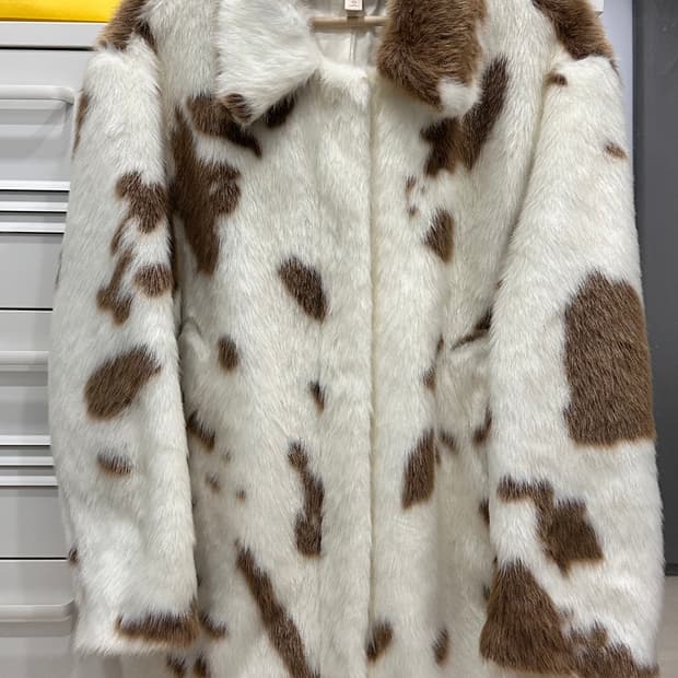 H&M 에이치앤엠 퍼 자켓 점퍼 fur