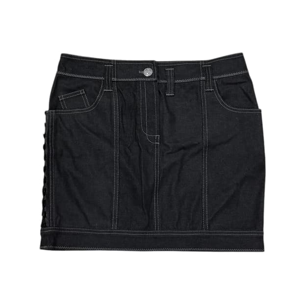 크리스찬 디올 부띠끄 2006 데님 스커트 치마 38