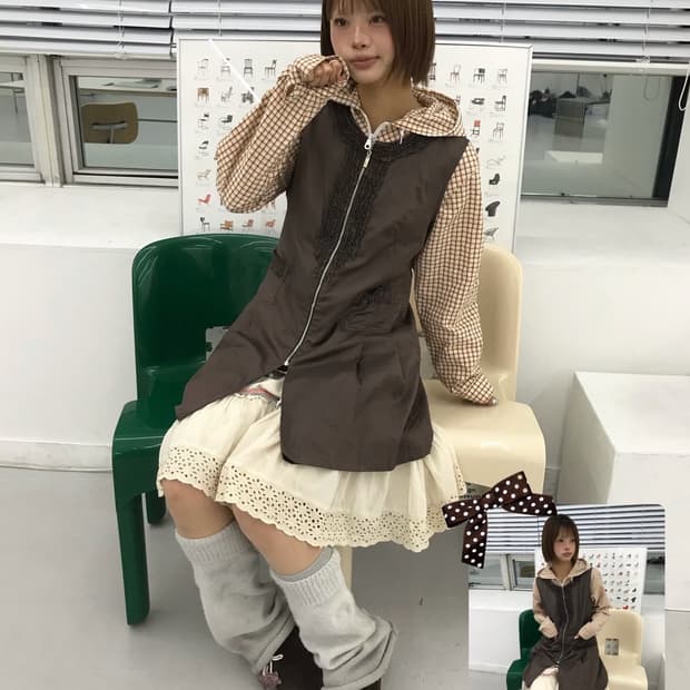 No .베이지 초코 한스푼 코디 Set 🍩